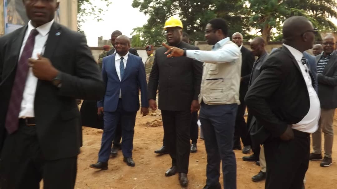 Kasa Oriental F Lix Tshisekedi Inspecte Les Travaux D Adduction En